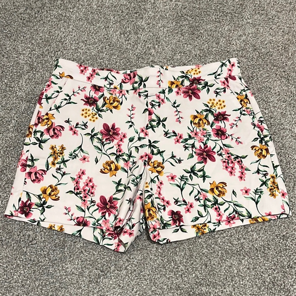 WHBM Floral Shorts